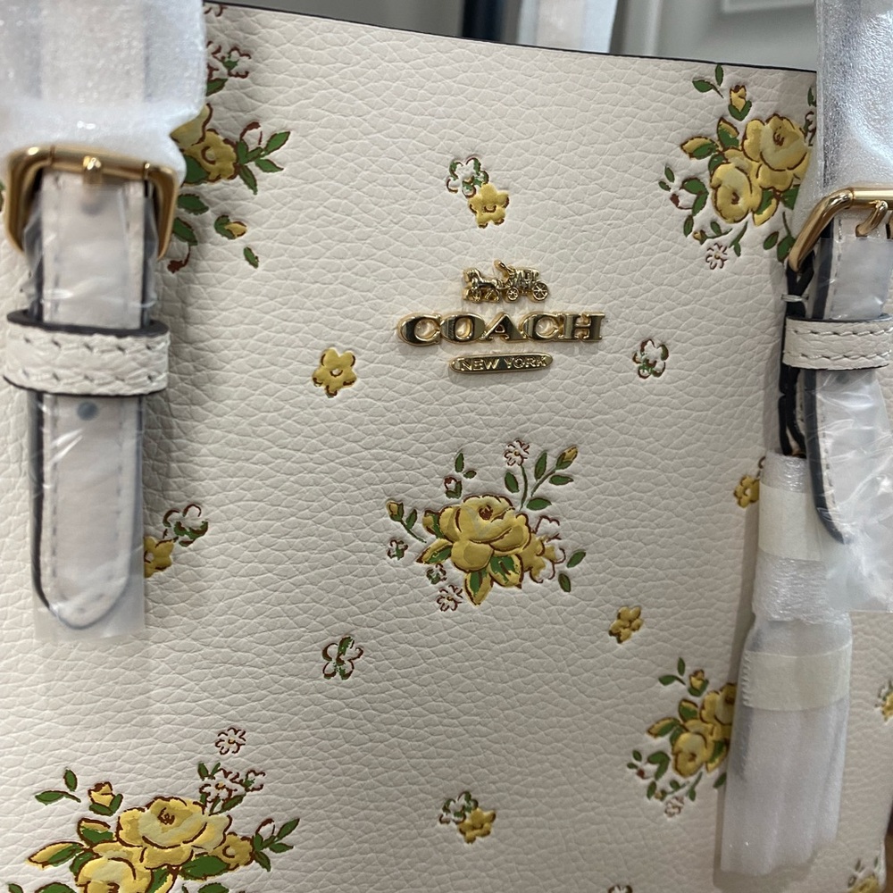 Coach NWT Mollie 25 Flower Pot and Zip Card Holder ID Wallet - Picture 3 of 15
